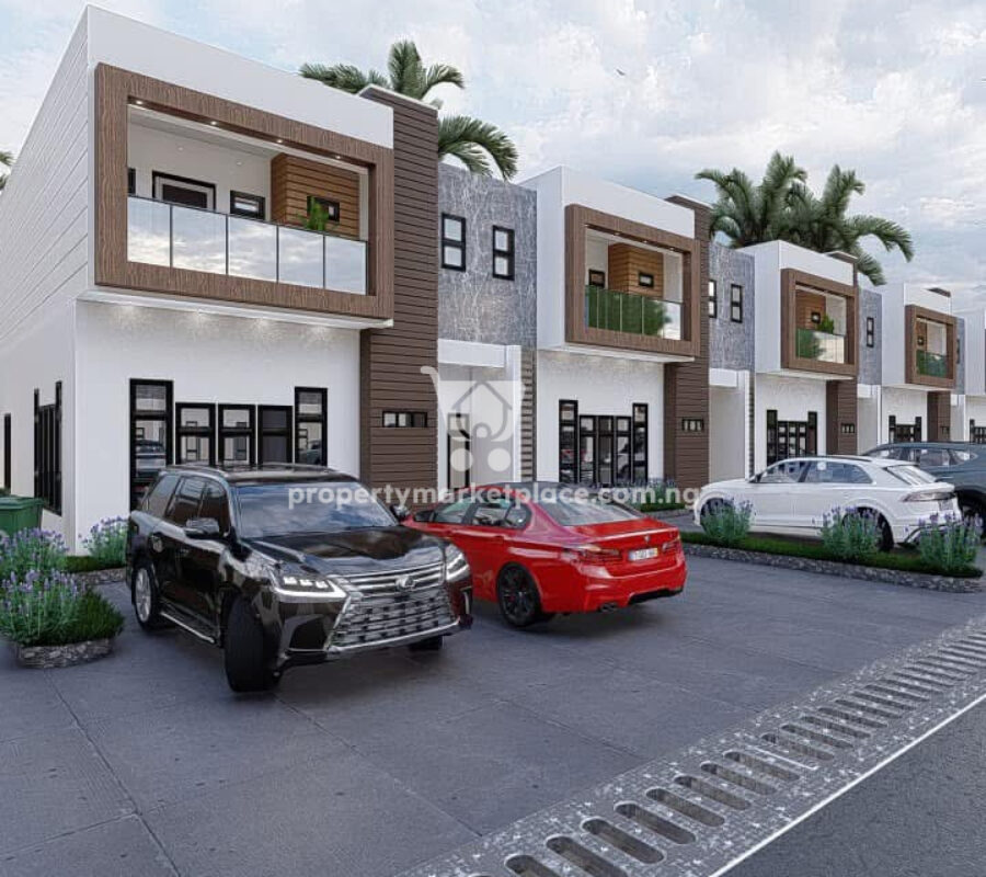 Spacing 3 bedroom terrace duplex with a room boy’s quarters