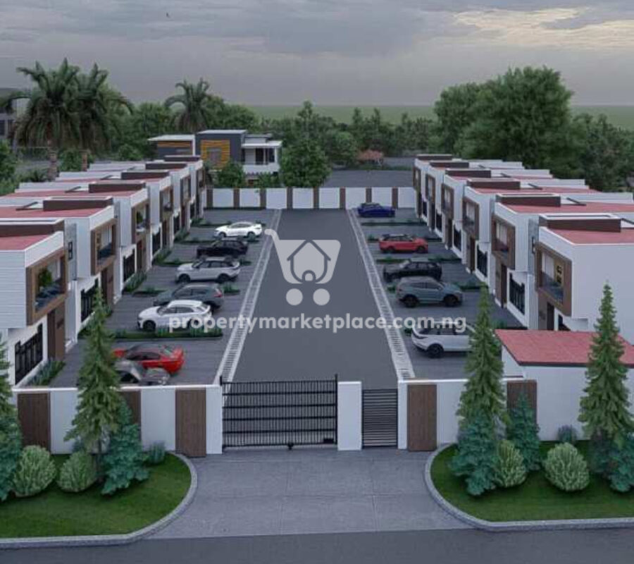 Spacing 3 bedroom terrace duplex with a room boy’s quarters