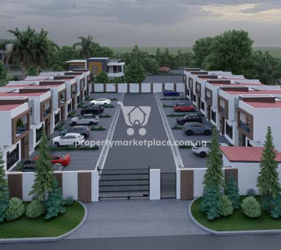 Spacing 3 bedroom terrace duplex with a room boy’s quarters