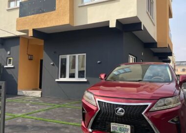 4 bedroom semi-detached duplex & Bq with a private compound