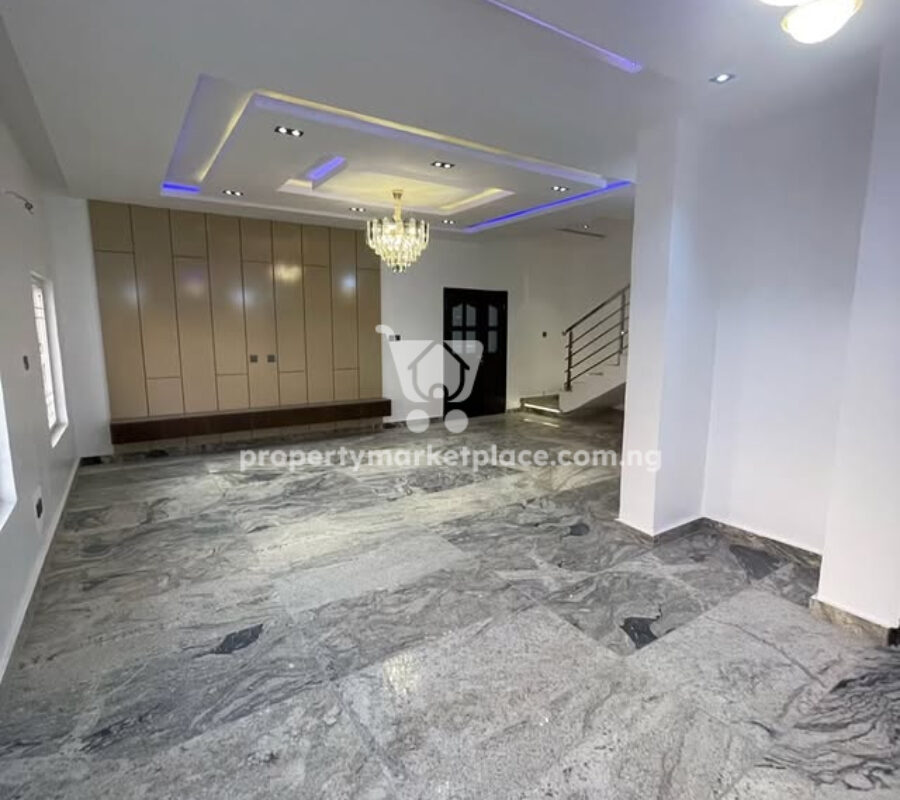 4 bedroom semi-detached duplex & Bq with a private compound
