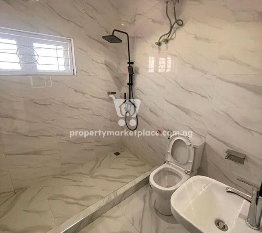 4 bedroom semi-detached duplex & Bq with a private compound