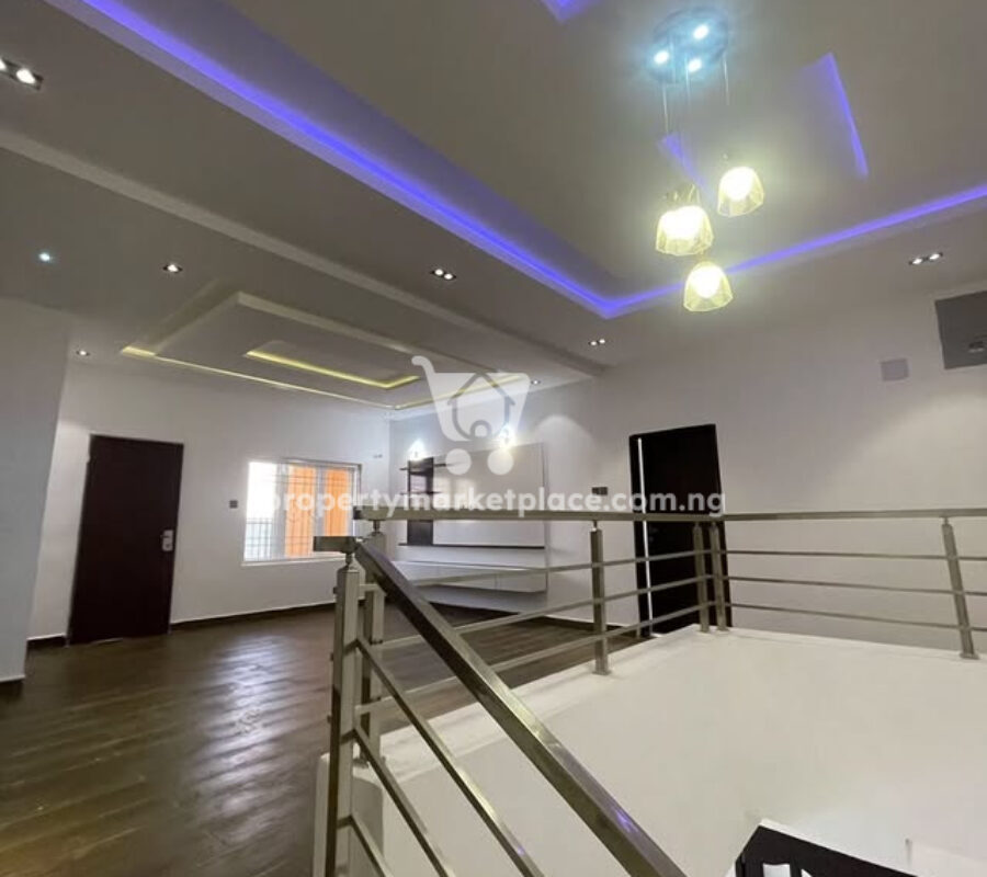 4 bedroom semi-detached duplex & Bq with a private compound