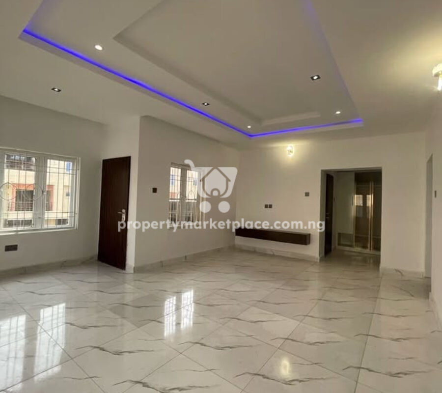 4 bedroom semi-detached duplex & Bq with a private compound