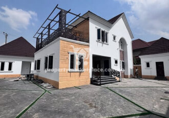 4 bedroom detached duplex with open rooftop in an estate