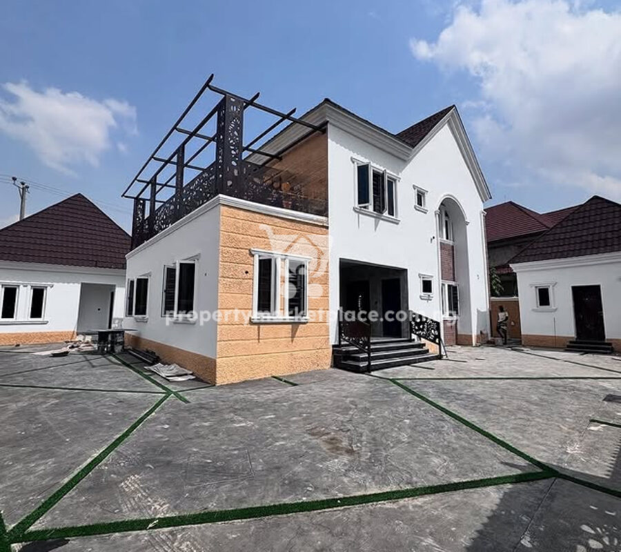 4 bedroom detached duplex with open rooftop in an estate