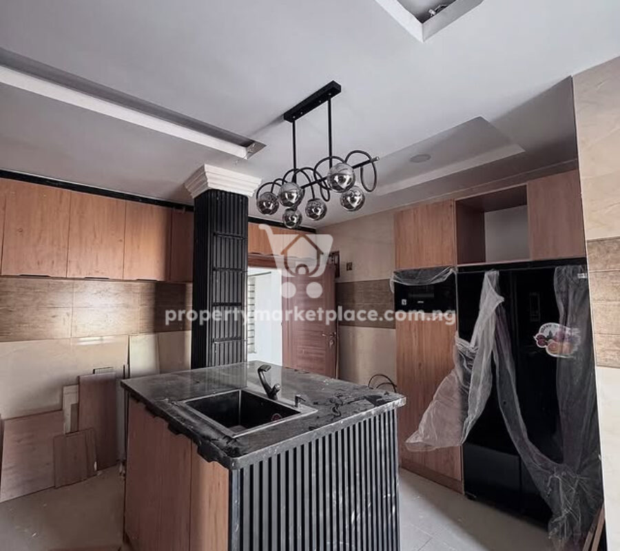 4 bedroom detached duplex with open rooftop in an estate