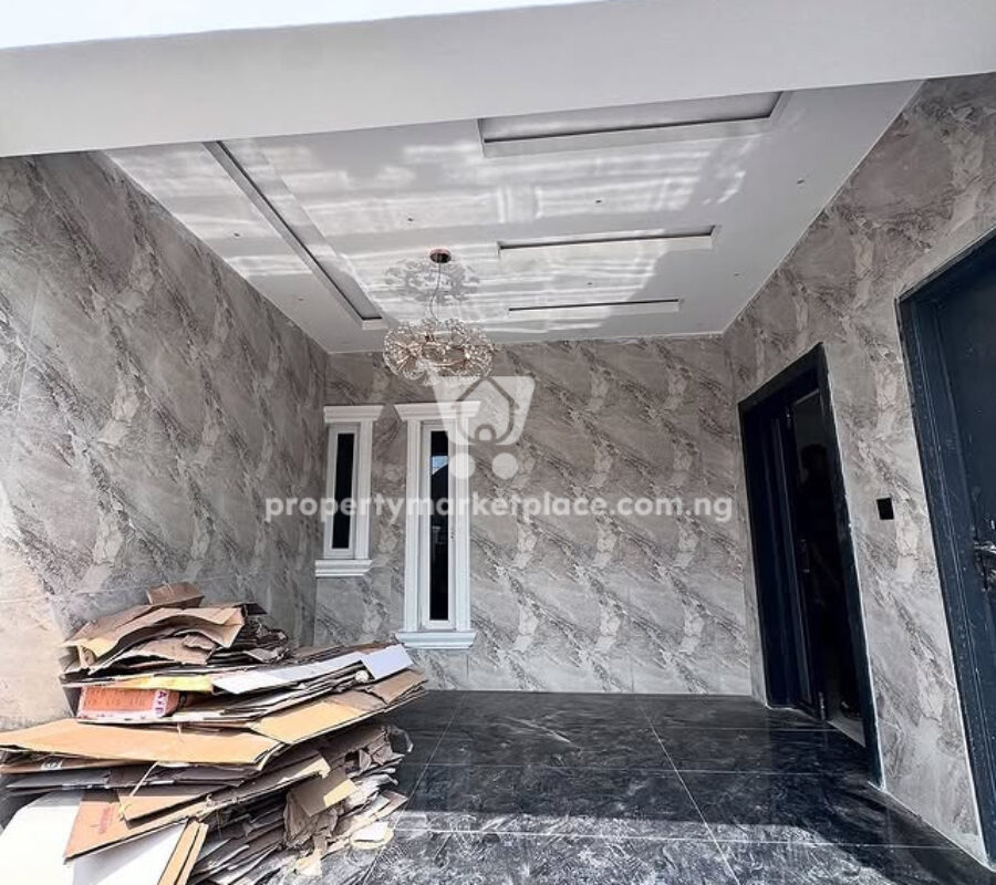 4 bedroom detached duplex with open rooftop in an estate