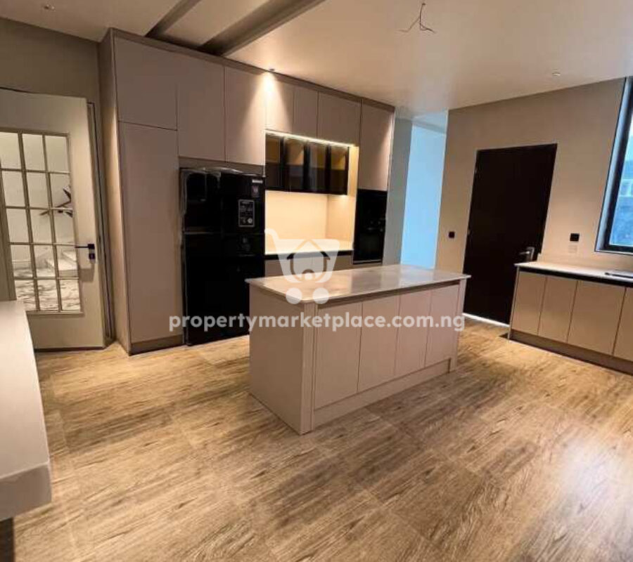 Automated & furnished 6 bedroom detached duplex with Bq