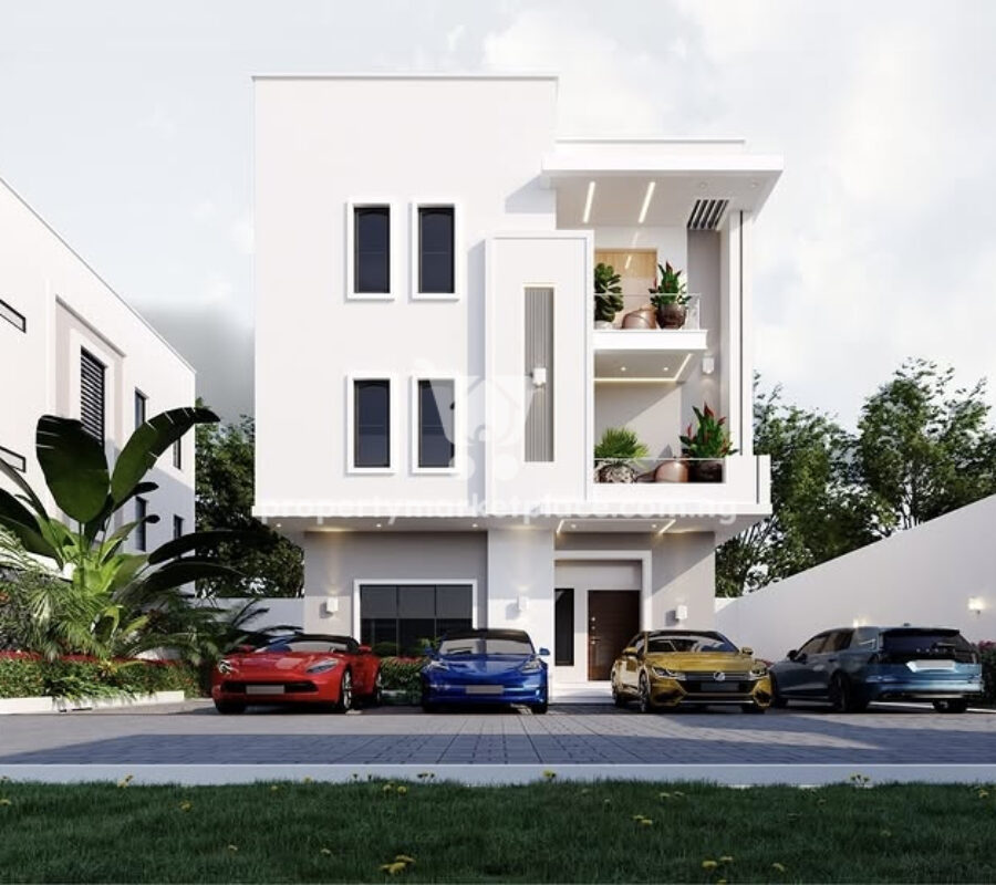 5 bedroom detached duplex with a room boy’s quarters