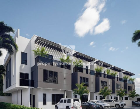 4 bedroom terrace duplex with a room boy’s quarters