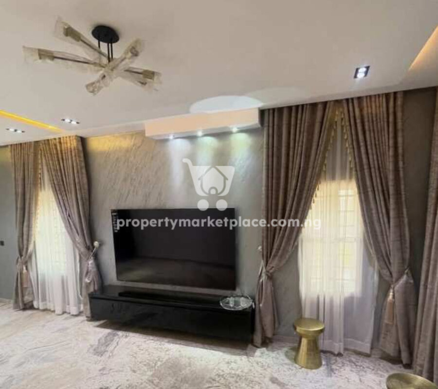 Furnished 4 bedroom detached duplex with Bq