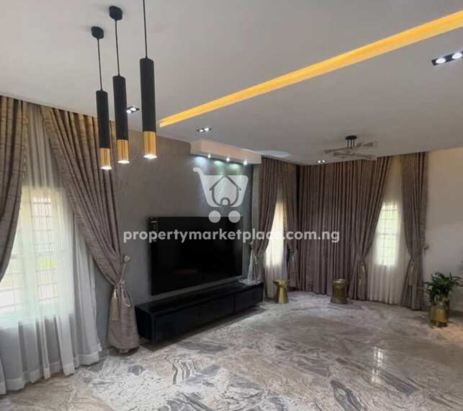 Furnished 4 bedroom detached duplex with Bq