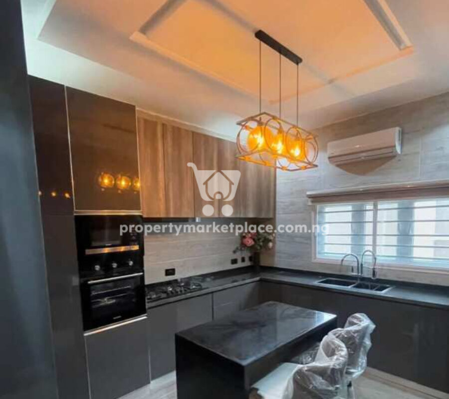 Furnished 4 bedroom detached duplex with Bq