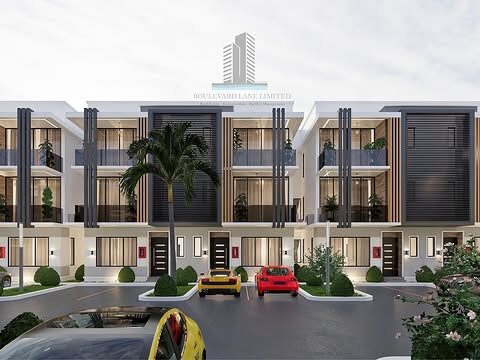 4 bedroom terrace duplex with Bq at Fortress estate
