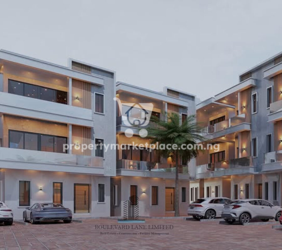 Spacious 4 bedroom terrace duplex with a room Bq