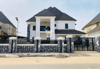 5 bedroom detached duplex with 2 rooms boy’s quarters