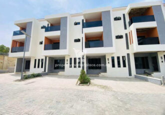 4 bedroom terrace duplex with a room boy’s quarters