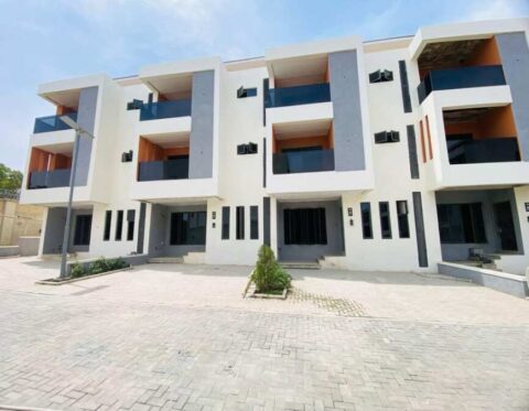 4 bedroom terrace duplex with a room boy’s quarters