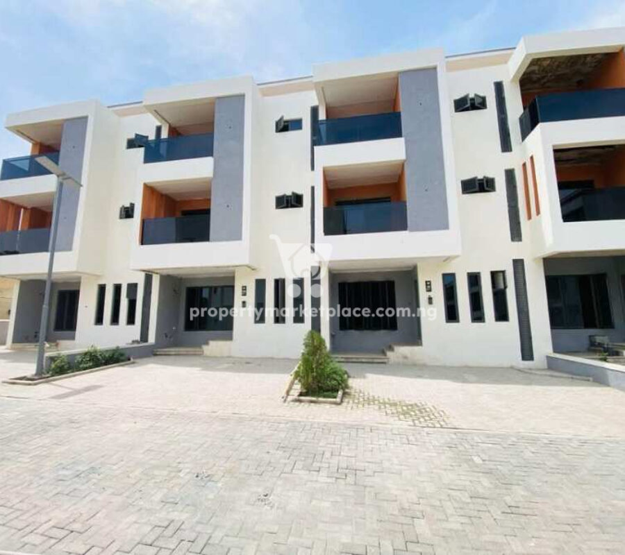 4 bedroom terrace duplex with a room boy’s quarters