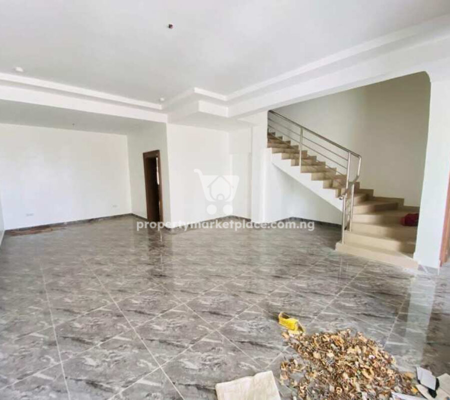 4 bedroom terrace duplex with a room boy’s quarters