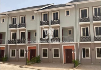 4 bedroom terrace duplex with a room boy’s quarters