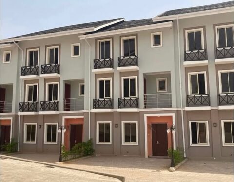 4 bedroom terrace duplex with a room boy’s quarters
