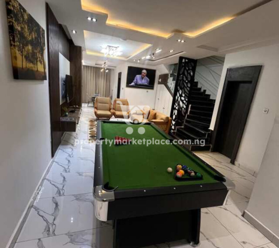 Tastefully furnished 4 bedroom terrace duplex with Bq