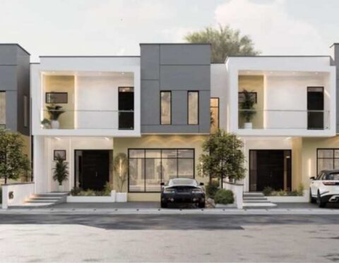 250sqm estate land for a 4 bedroom terrace duplex