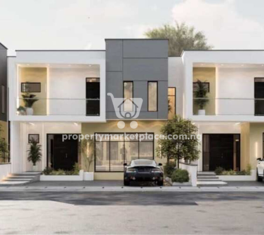 250sqm estate land for a 4 bedroom terrace duplex