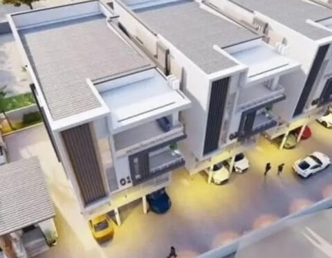5 bedroom detached duplex with swimming pool