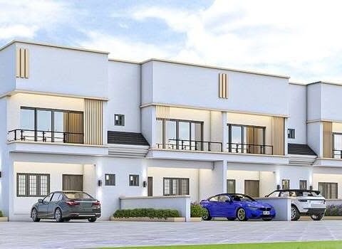Spacious 4 bedroom terrace duplex on a single floor