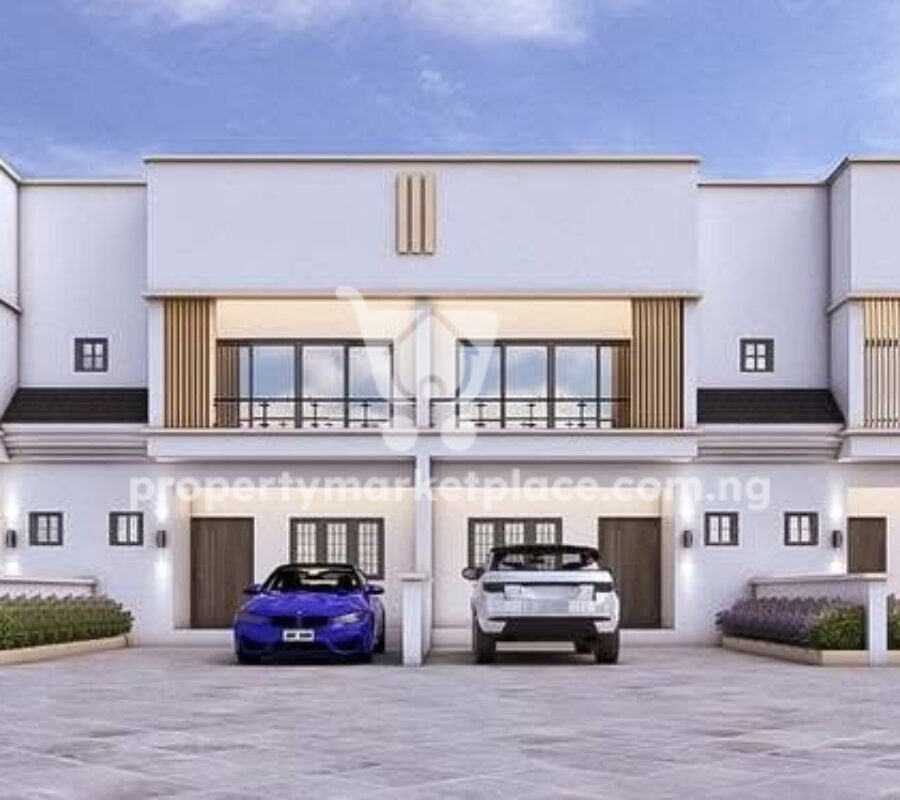 Spacious 4 bedroom terrace duplex on a single floor