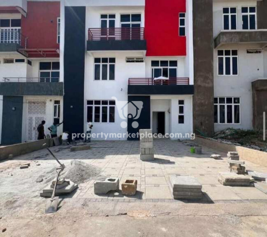 4 bedroom terrace duplex with a room boy’s quarters