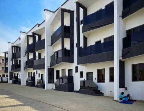 4 bedroom terrace duplex with a room boy’s quarters