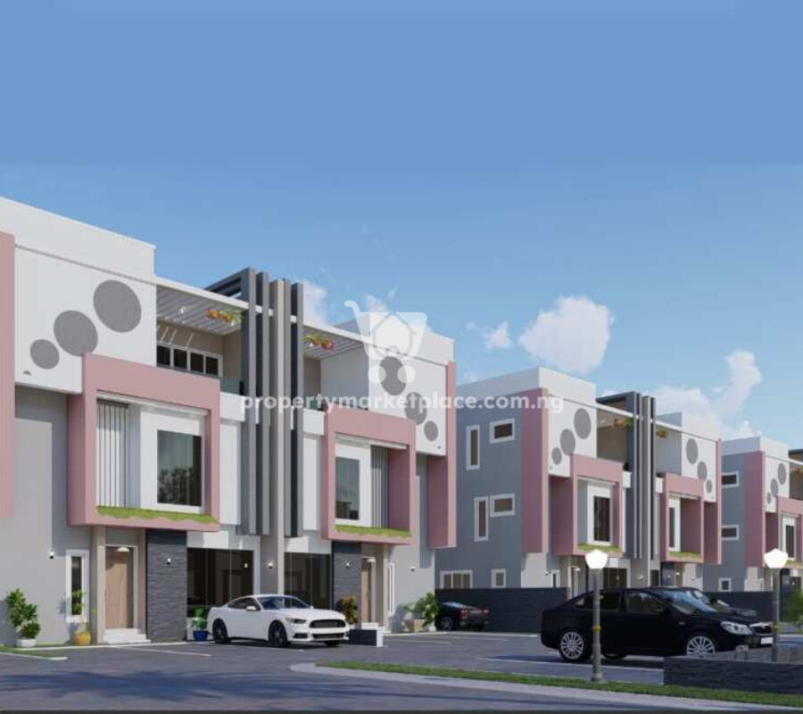 5 bedroom semi-detached duplex with a room boy’s quarters