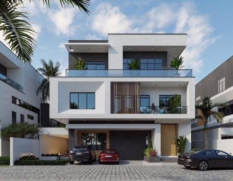 6 bedroom detached duplex with a room boys quarters