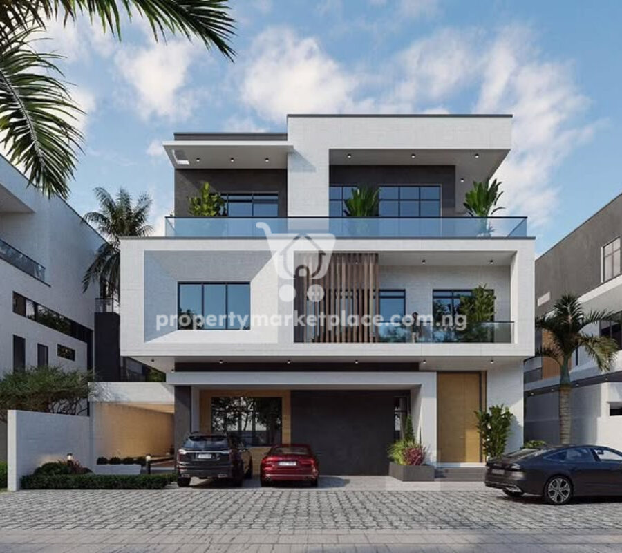 6 bedroom detached duplex with a room boys quarters
