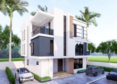 5 bedroom detached duplex with a rooms boy’s quarters