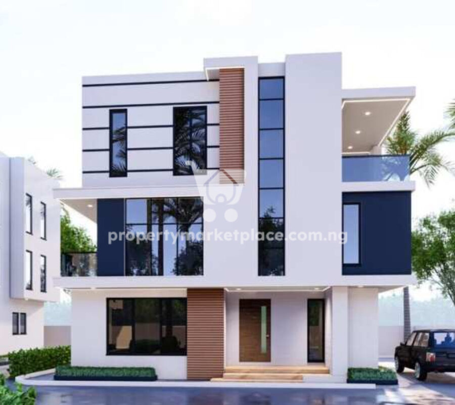5 bedroom detached duplex with a rooms boy’s quarters