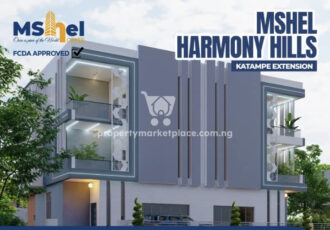 250sqm estate land for a 5 bedroom semi-detached duplex & Bq