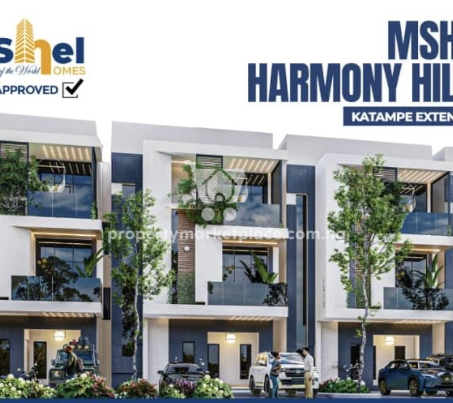 150 Sqm land for a 4 bedroom terrace duplex