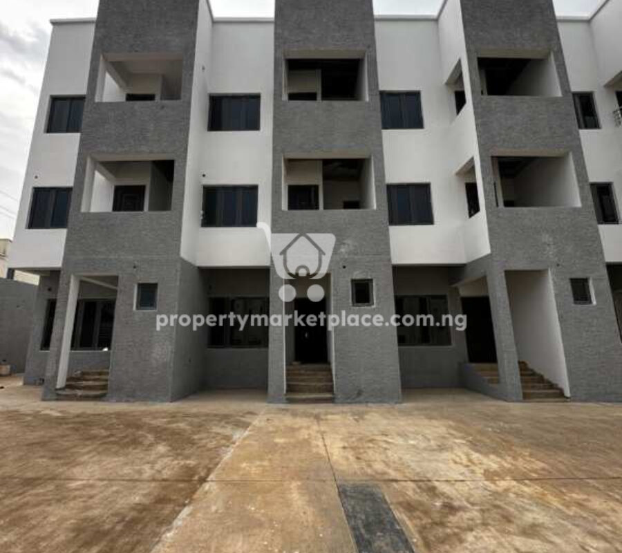 4 bedroom terrace duplex with a room Bq – shell level