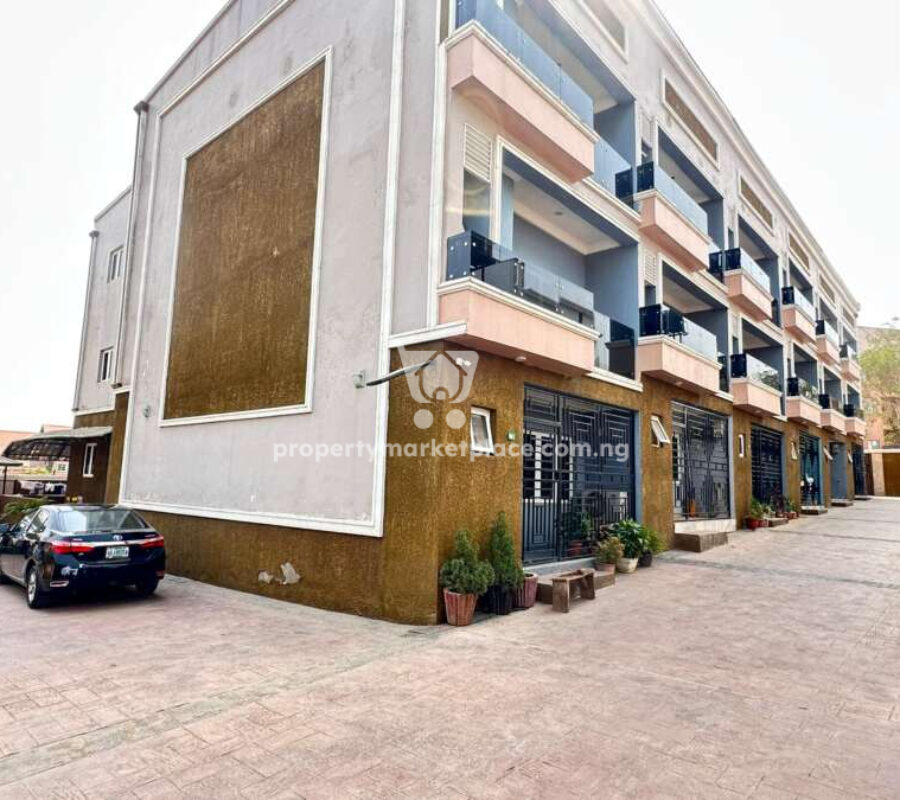 Nicely finished 4 bedroom terrace duplex with a room Bq