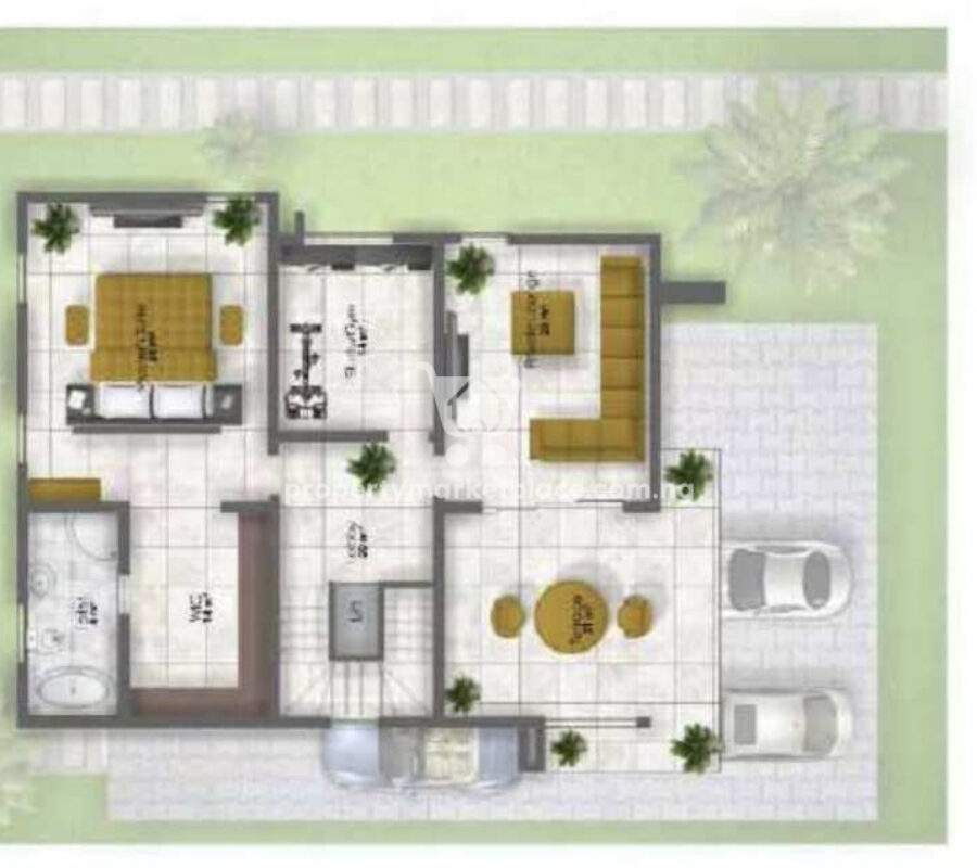 5 bedroom detached duplex with a room boys quarters