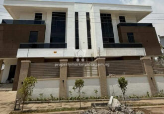 Smart 6 bedroom semi-detached duplex with a private compound
