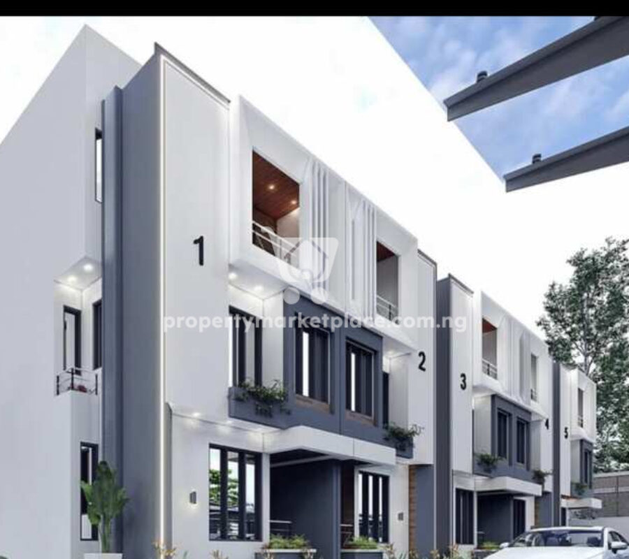 4 bedroom terrace duplex with a room boys quarters