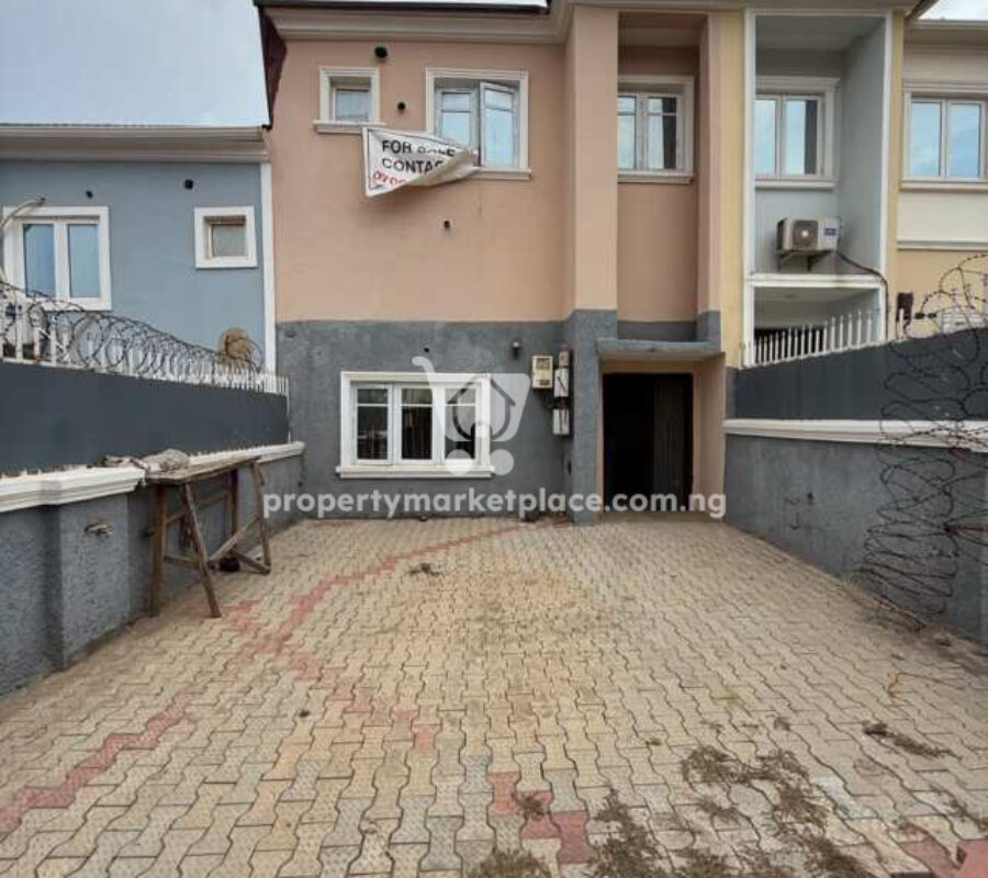 3 bedroom terrace duplex with a room boys quarters