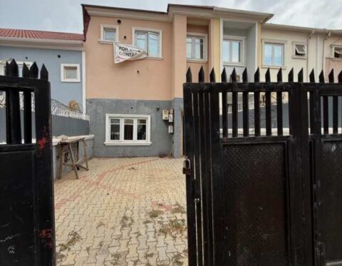 3 bedroom terrace duplex with a room boys quarters