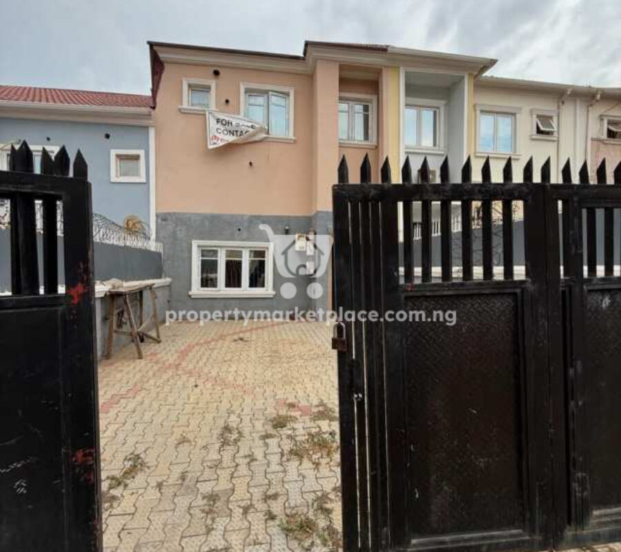 3 bedroom terrace duplex with a room boys quarters
